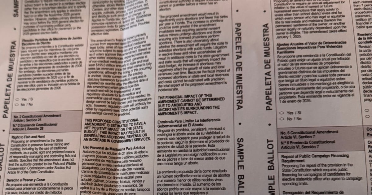 Florida Primary Election 2026: View your sample ballot