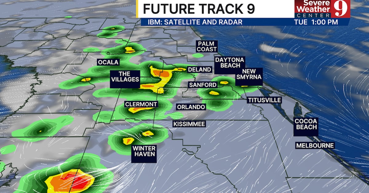 Central Florida Weather: Heat index near 105 degrees as rain chances drop