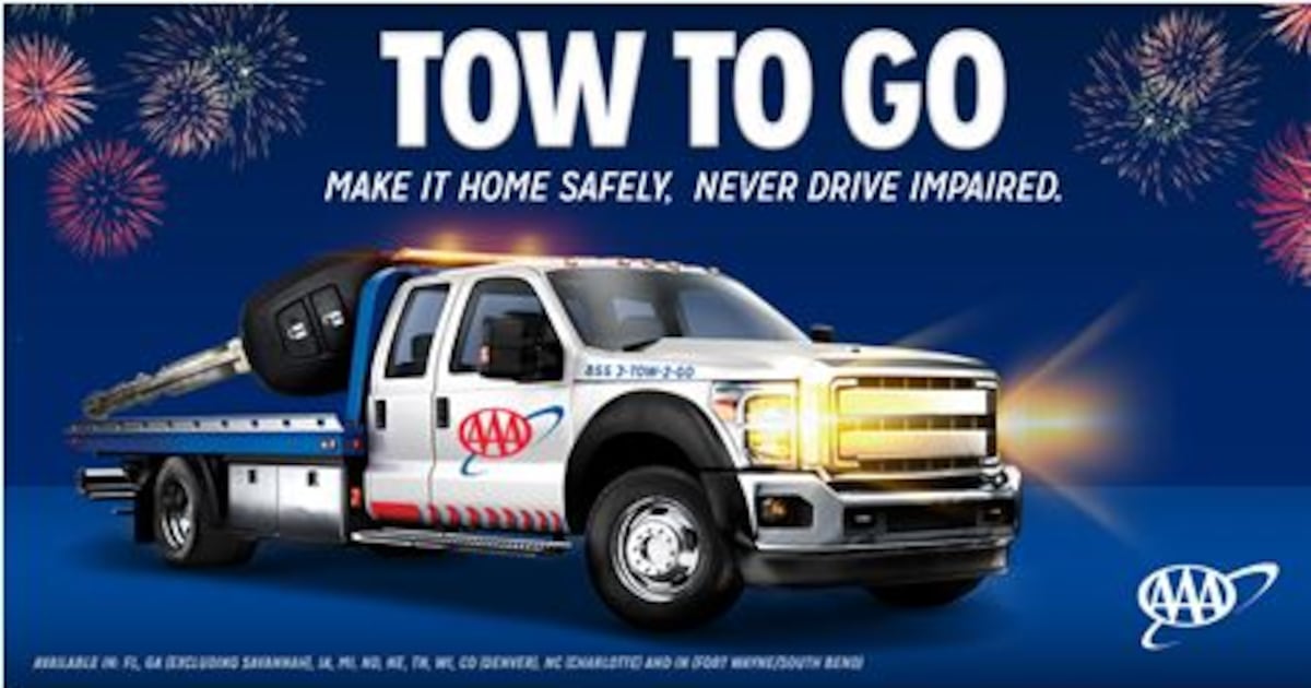 Florida: Orlando AAA Tow to Go July 4th Independence Day