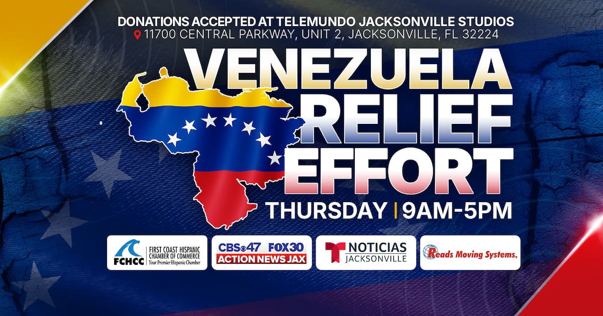 Venezuela Relief Effort: Donate supplies to help families – Action News Jax