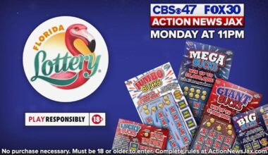 Contest: Watch Action News Jax weeknights at 11 p.m. to win $300 in Florida Lottery scratch-offs