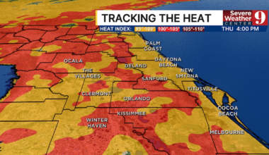 Central Florida Weather: Near-record heat before weekend storms