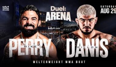 Mike Perry vs. Dillon Danis headlining Duel Arena 1