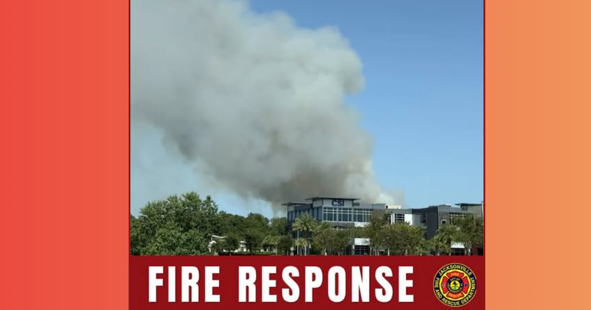JFRD and Florida Forestry tackle brush fire