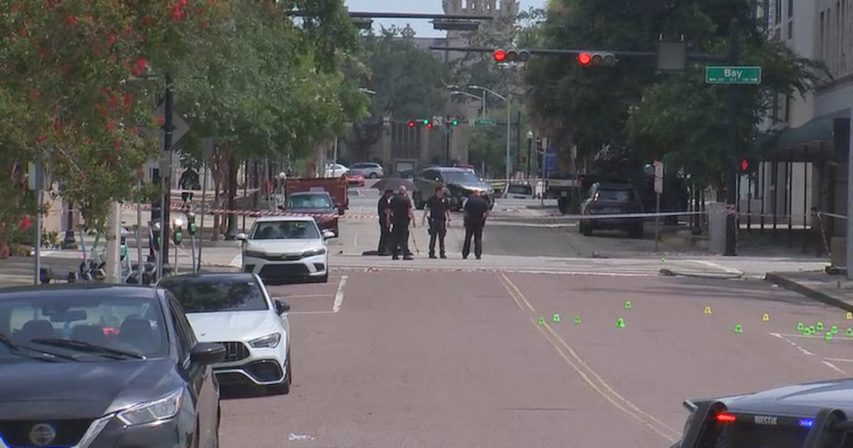 Downtown Jacksonville shooting leaves two injured