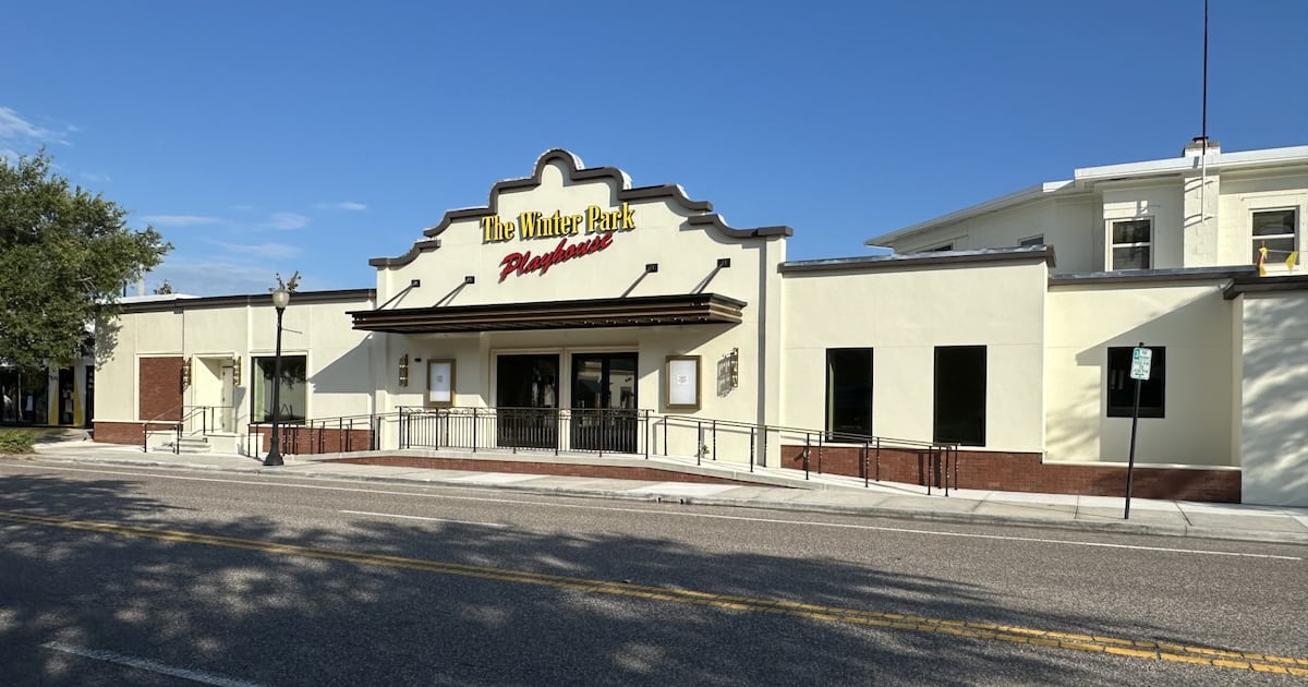 Winter Park Playhouse set to reopen in July 2026