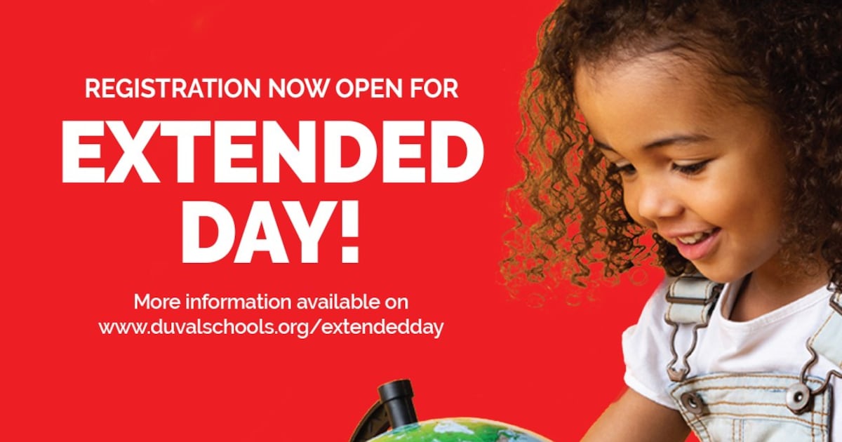 Registration open for Duval County Extended Day Program 2026-2027