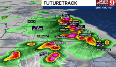 Dangerous heat grips Central Florida; storms possible