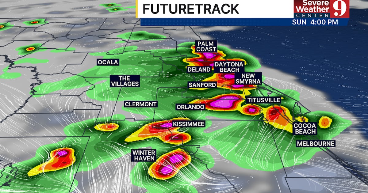 Dangerous heat grips Central Florida; storms possible