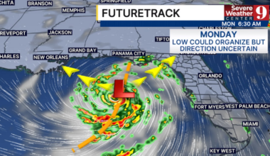 National Hurricane Center raises Florida tropical development chance