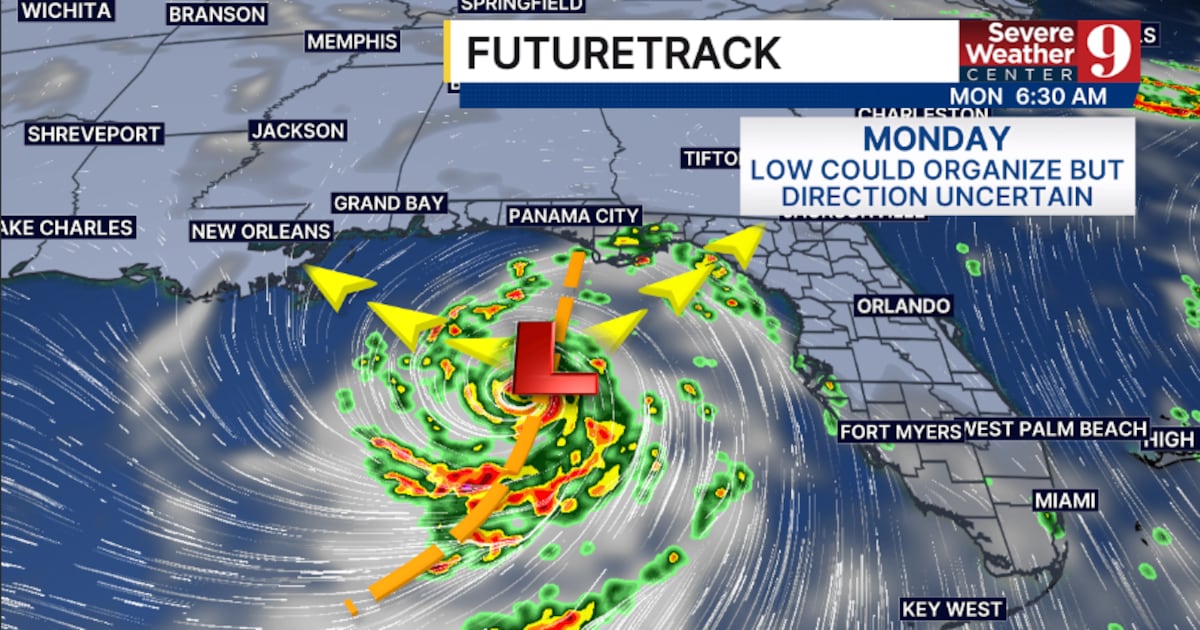 National Hurricane Center raises Florida tropical development chance