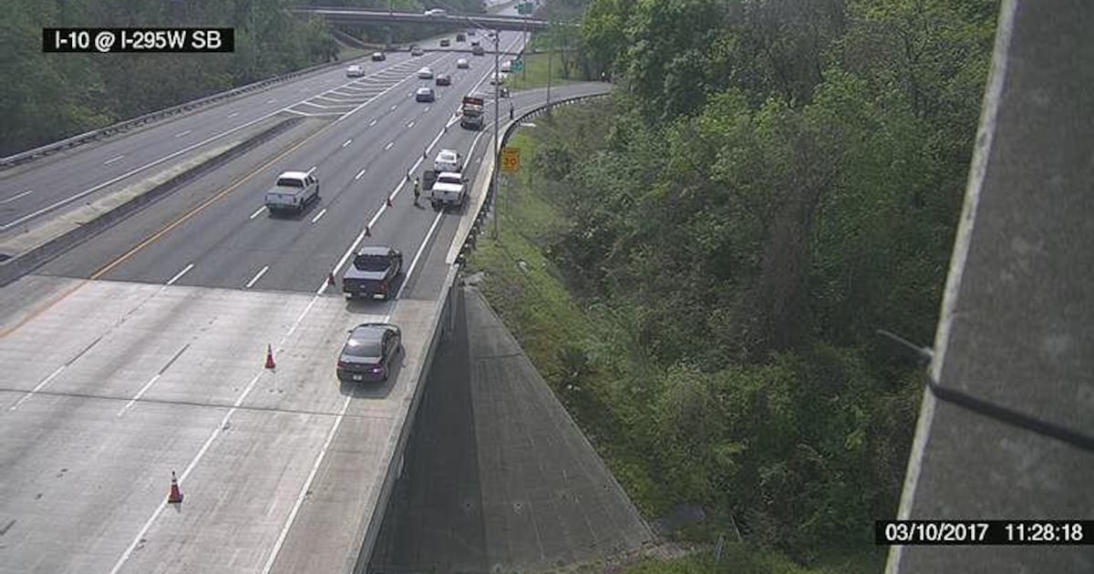 I-10 ramps at I-295 to close overnight July 29-30