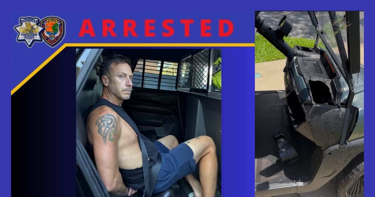 Golf cart driver arrested one week after Neptune Beach hit-and-run injures family – Action News Jax
