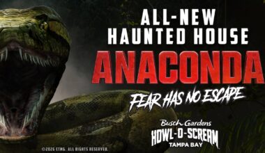 Busch Gardens adds Anaconda haunted house for Howl-O-Scream