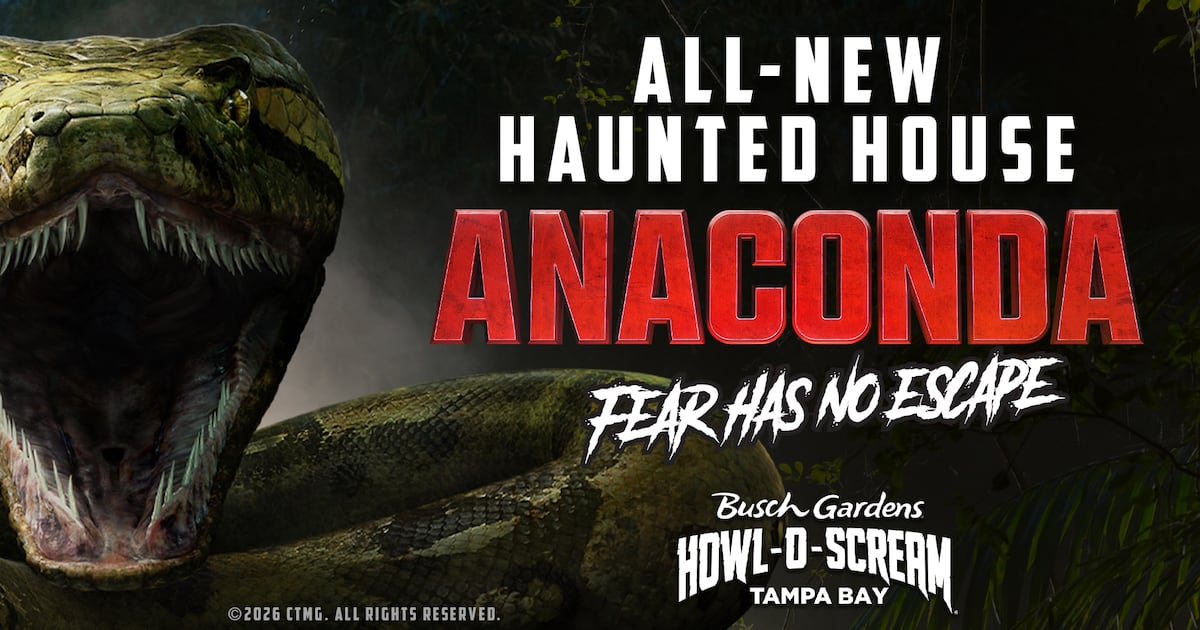 Busch Gardens adds Anaconda haunted house for Howl-O-Scream