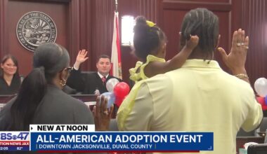 ‘America 250′ adoption event at the Duval courthouse brings families together, officially