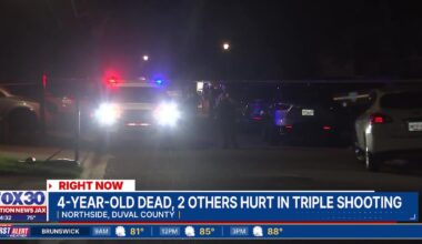 JSO: 4-year-old girl dead, sister, mother fighting for life after triple shooting, father arrested – 104.5 WOKV