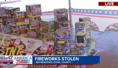 Thieves steal nearly $30K in fireworks from Middleburg mom’s business – Action News Jax