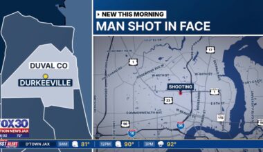 Man shot in face in Jacksonville’s Durkeeville neighborhood – 104.5 WOKV