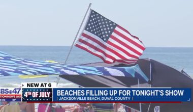 Thousands gather at Jacksonville beaches to celebrate America’s 250th birthday