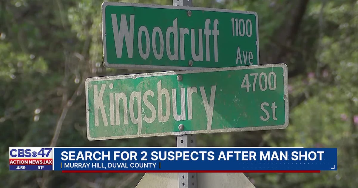 Man shot in Murray Hill; JSO searching for two suspects – Action News Jax