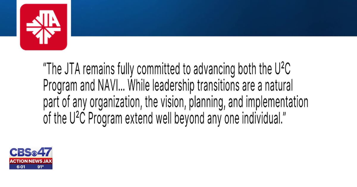 City leaders hopeful new JTA leadership will pump the brakes on NAVI and U2C – Action News Jax