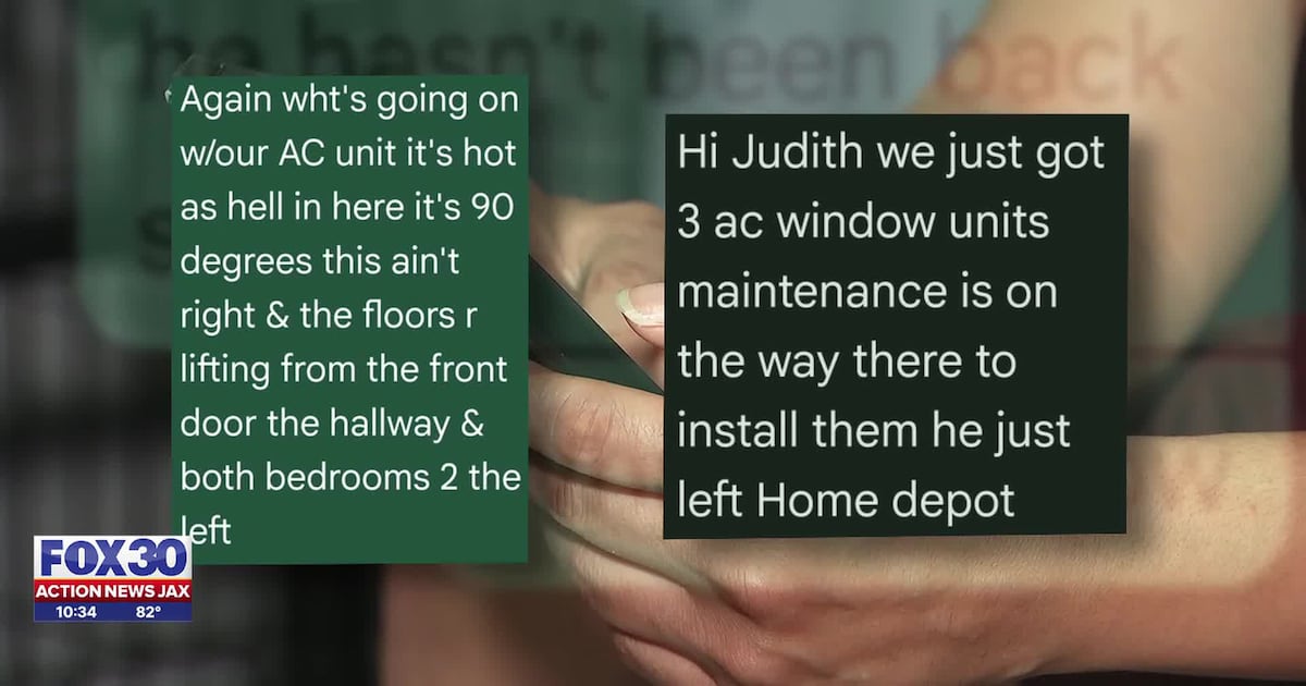 Jacksonville woman says her Tree Hill townhome is moldy and unsafe – Action News Jax