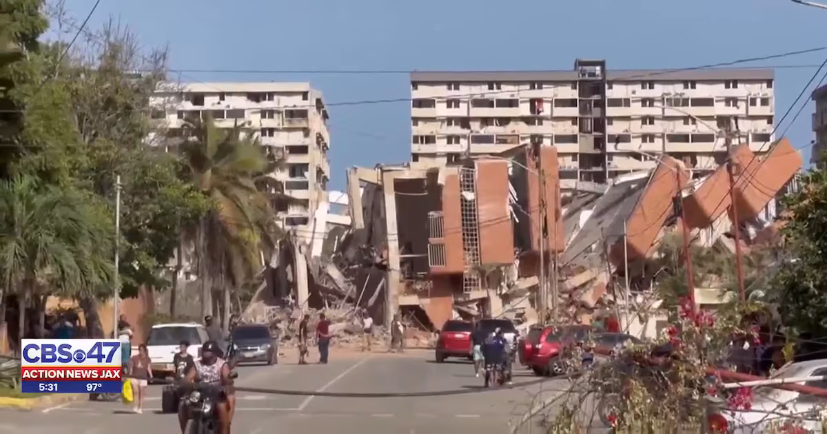 ‘The sound is terrible’: Jacksonville couple speak on surviving Venezuela’s devastating earthquake   – Action News Jax