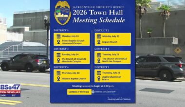 JSO to host series of Town Hall meetings across Jacksonville