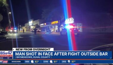 JSO: Man leaving Baymeadows area bar, bumps into two men, gets shot in face – Action News Jax