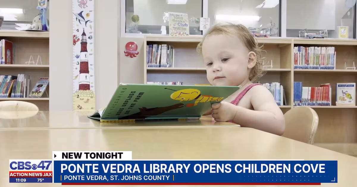 The Ponte Vedra Beach Library Branch reopens revamped childrens’ space