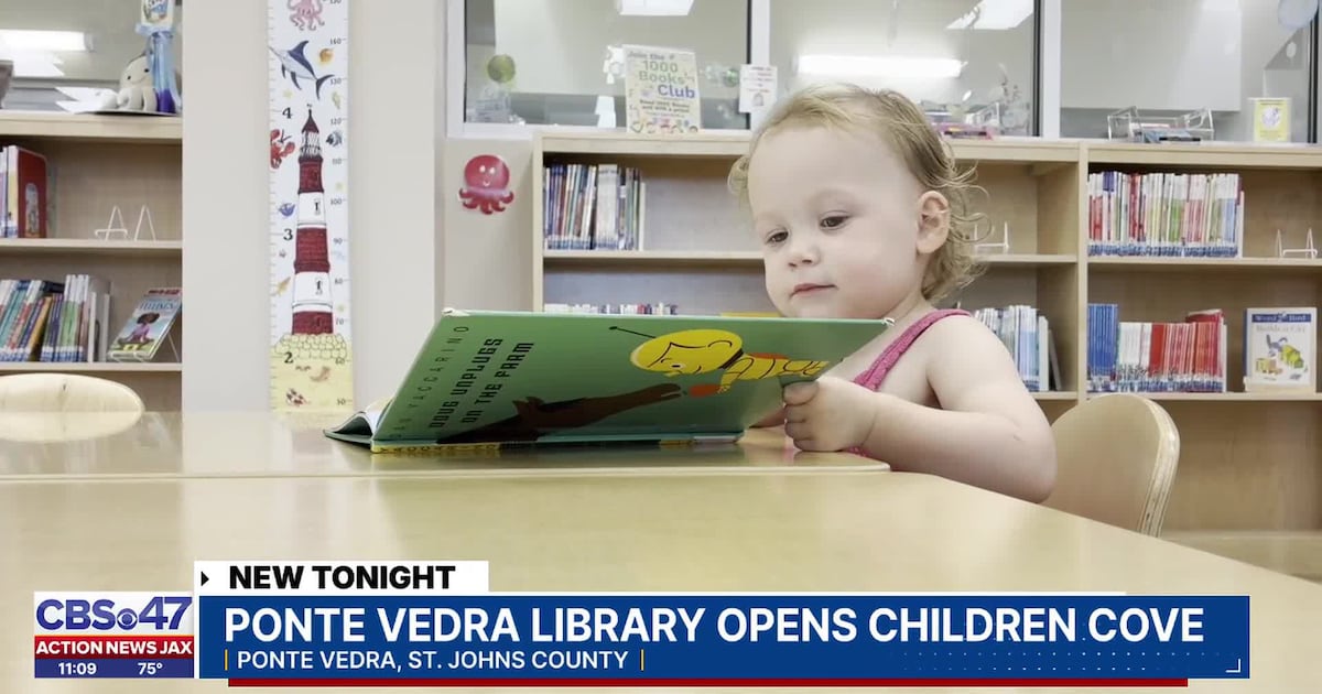 The Ponte Vedra Beach Library Branch reopens revamped childrens’ space