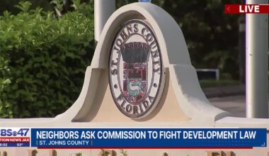 St. Johns Commissioners discuss legal options on new state law, opening 5,400 acres of development – Action News Jax