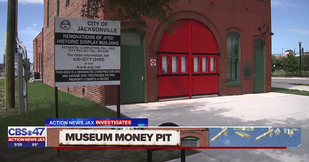 Jacksonville Fire Museum loses historic status amid $5M costs, ADA questions