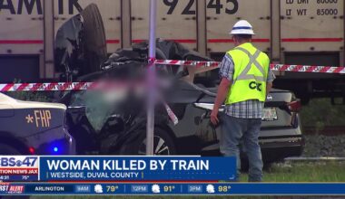 Jacksonville woman dies after car hit by Amtrak train; ‘I held her hand,’ witness said – Action News Jax