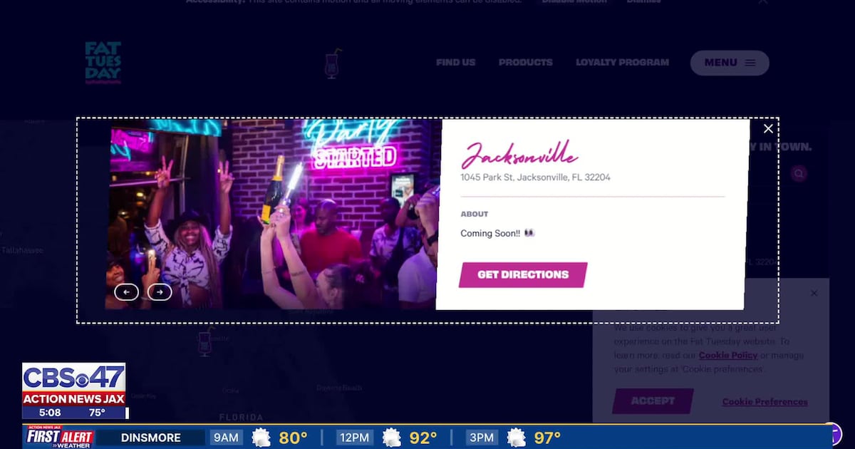 New Orleans-style bar known for signature frozen cocktails announces plans for Jacksonville opening – Action News Jax