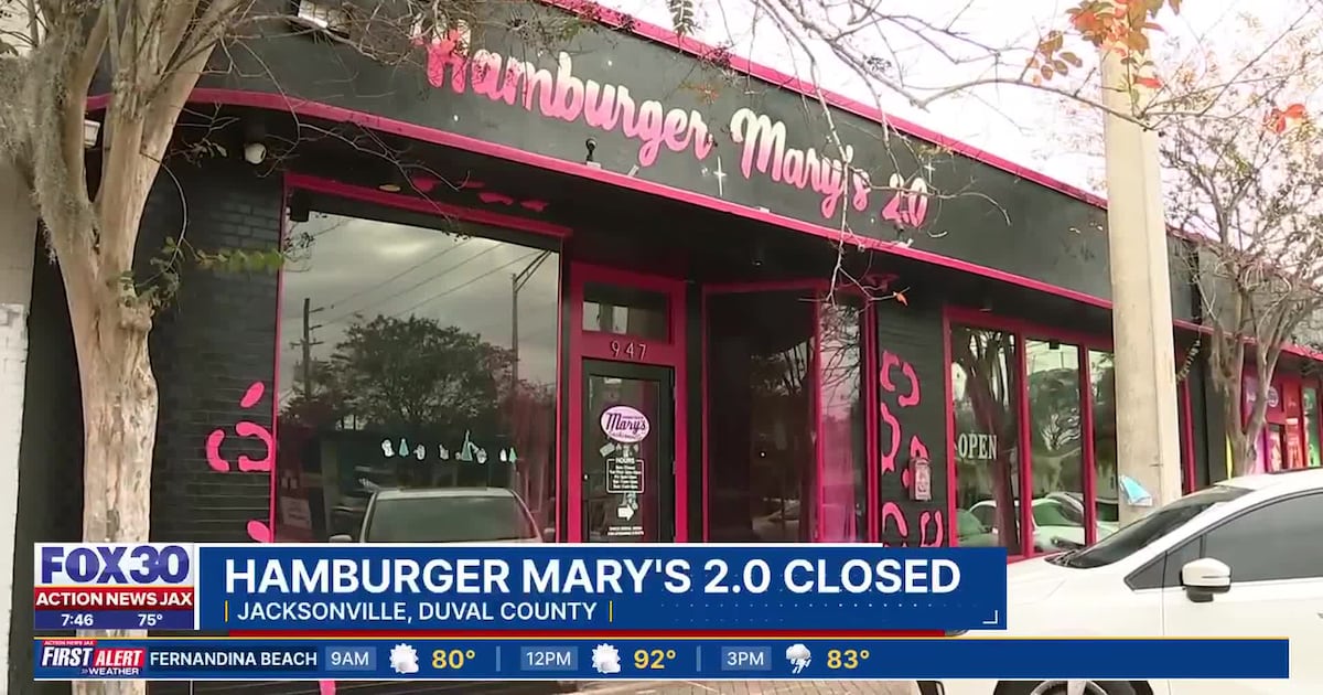 Hamburger Mary’s 2.0 has closed for good – Action News Jax
