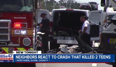 Neighbors react to crash that killed two teens, injured others on Edgewood Avenue
