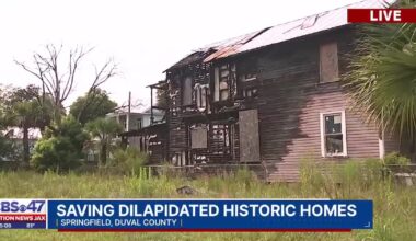 Jacksonville City Council members begin work on bill to save historic homes