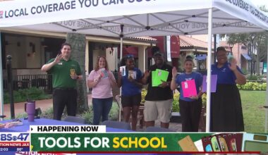 Action News Jax & Family Focus partners collect school supplies for YMCA Tiger Academy