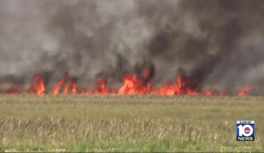 Western Broward residents concerned about air quality as Atlantic fire impacts community