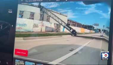 Small crane crashes at Fort Lauderdale YMCA construction site