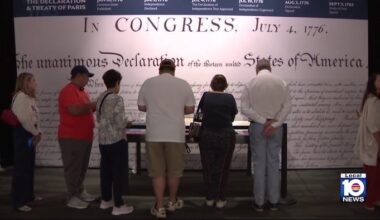 South Florida hosts public viewing of Declaration of Independence ahead of U.S. 250th anniversary