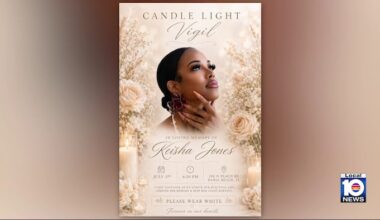 Answers sought as family gathers for candlelight vigil honoring Keisha Jones