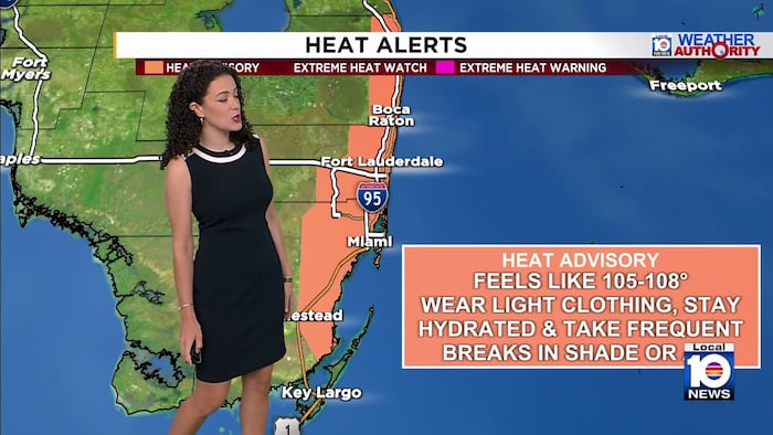 South Florida under July 4 Heat Advisory as storms loom