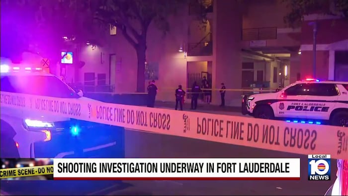 Man shot dead in Fort Lauderdale’s downtown entertainment district; 1 detained