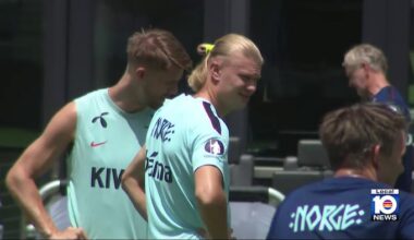 FIFA World Cup 2026: Norway practices in Fort Lauderdale ahead of Miami Stadium match against England