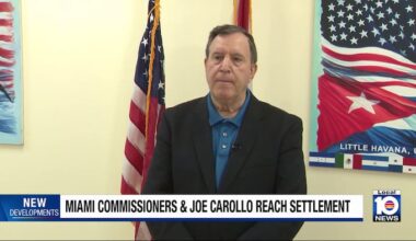 Miami commission settles $770K lawsuit with Joe Carollo over frozen pension program