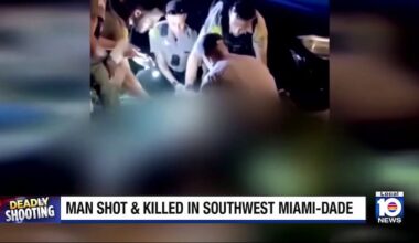 Videos show Miami-Dade deputies after fatal shooting, woman near stray bullets