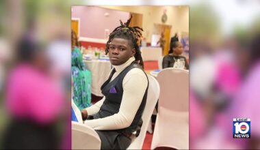 Teen’s grieving family meets for memorial near Broward canal where he was found dead